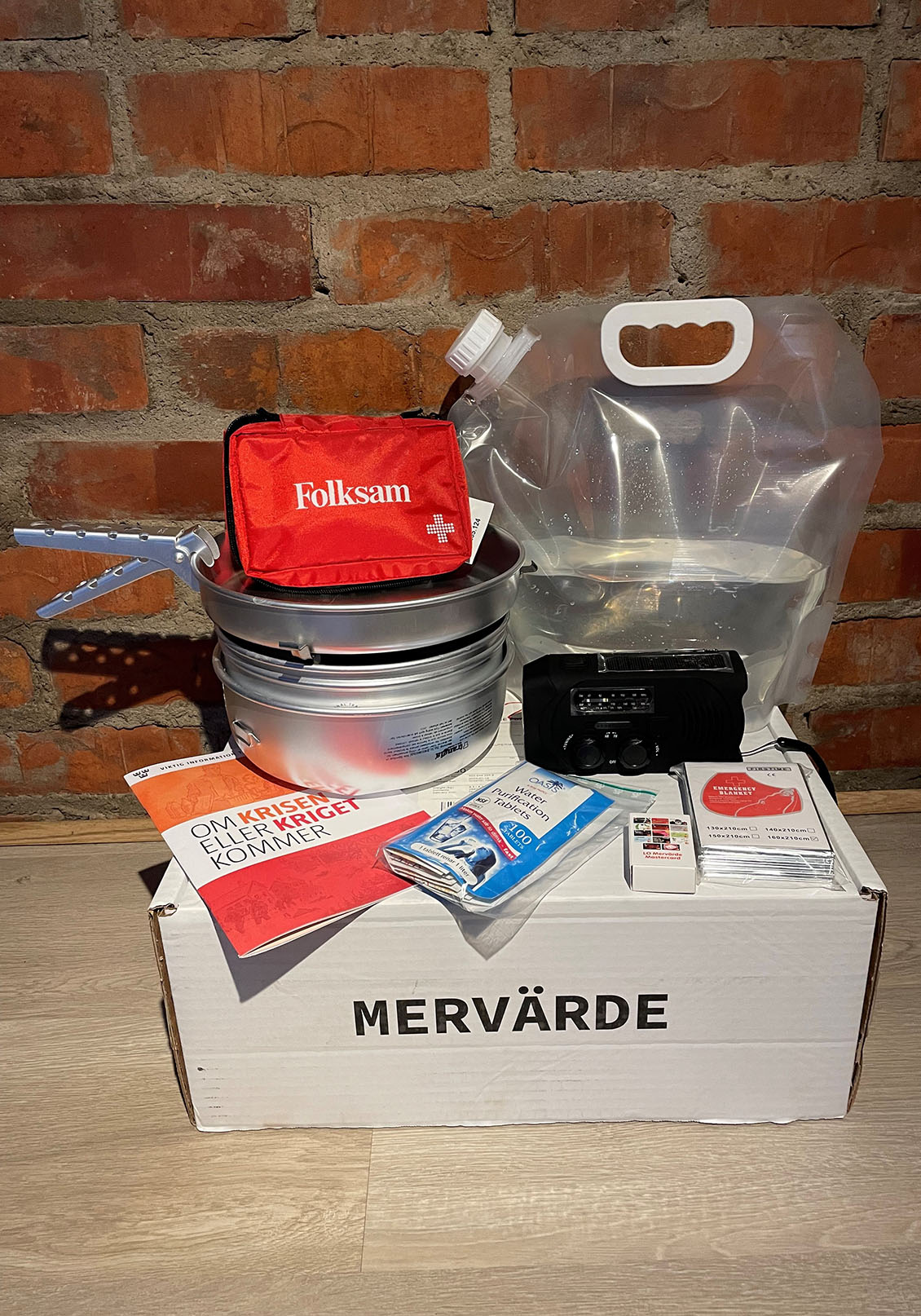 FOLKLÅDAN. Beredskapslåda till medlemspris.